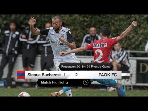 Steaua Bucharest vs. PAOK in pictures - PAOKFC