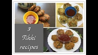 3 simple, easy & quick tikki recipes for kids lunch box
