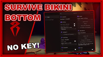 🔥 OP SURVIVE BIKINI BOTTOM SCRIPT 🔥 AUTO KILL, AUTO CRAFT, BRING ITEMS 🔥 ROBLOX GUI