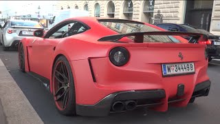 Facebook: http://www.facebook.com/viennasupercars like for lot of
supercars pictures, newest channel updates and more! i've recorded
this ferrari f12 with a ...