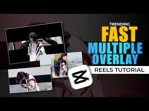 New Viral Fast Multiple Overlay Transition Reels Video Editing | Reels Trending Video Editing
