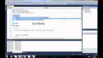Netduino VB Button Blink Tutorial and Event Handlers
