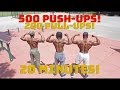 500 Push-ups & 200 Pull-ups in 20 Minutes | Calisthenics Challenge