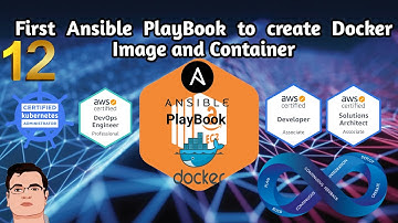 DevOps - Part 12 - First Ansible PlayBook To Create Docker Image and Container ... Very Easy Steps