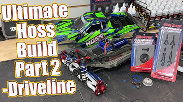 Best Traxxas Hoss Build On The Planet Part 2 - Driveline | RC Driver