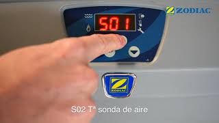 Instalación y configuración de la bomba de calor Z200 Zodiac