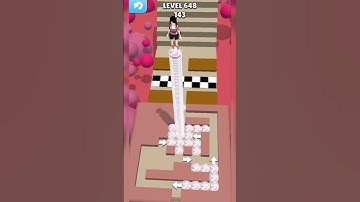 Stacky Dash game 🎮 |level 648 🎮 |#stackydash #shorts #youtubeshort #shortvideo #@pk_gamingop