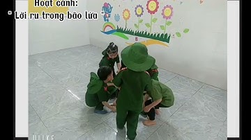 Hoạt cảnh: LỜI RU TRONG BÃO LỬA