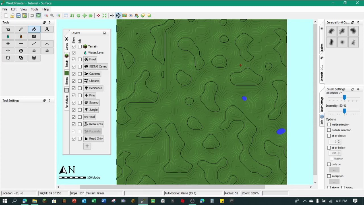 How to Download, Install and learn the basics of World Painter.