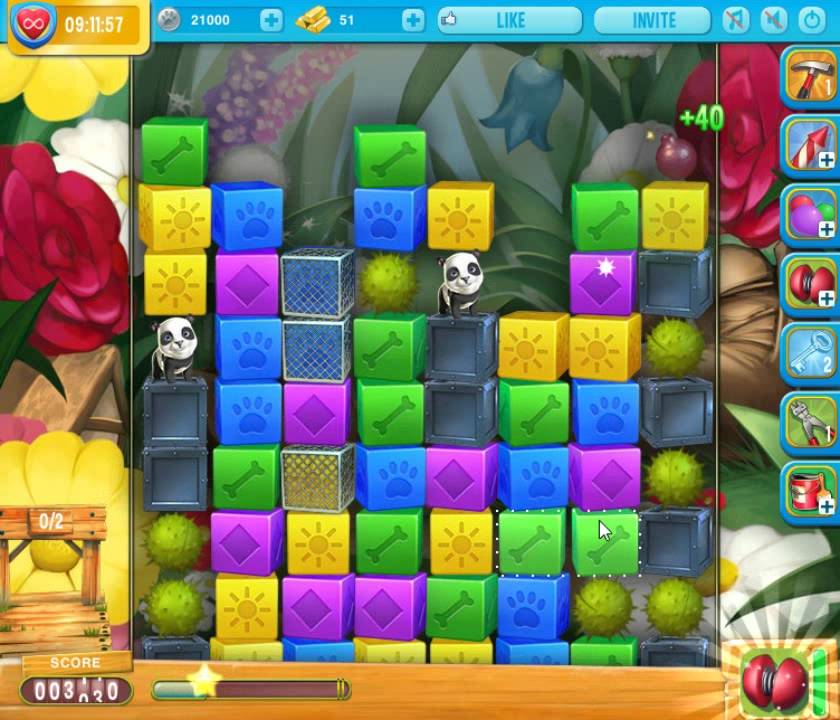 Pet Rescue Saga level 1085 no hammers 😈 ►TOBIAS DEAMON◄