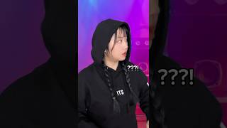 This BTS song was not suppose play TT… 😭🤭✨💜 #bts #btsarmy #pov #shorts #reaction