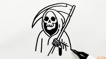How to Draw the Grim Reaper