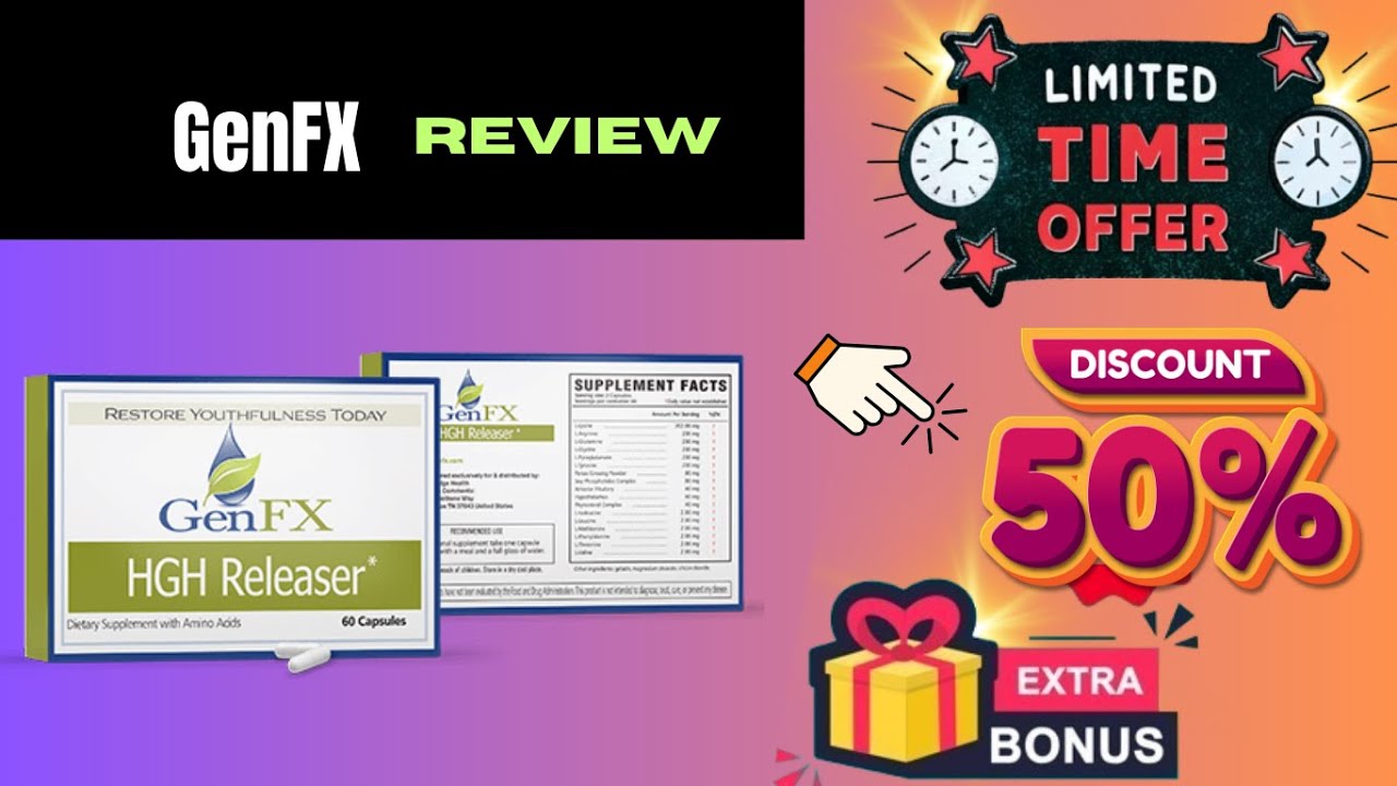 GenFX Review 2025 Honest Review: Benefits, Side Effects, Pros & Cons (Don’t Buy Until You Watch!) ✅🔥