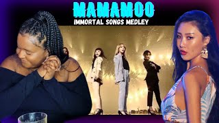 British Singer Reacts to MAMAMOO - IMMORTAL Songs Medley!!