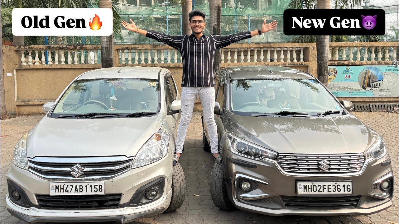 Old Ertiga V/S New Ertiga detailed comparison | Darshan Nor | Spin On Wheels