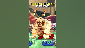 Super Gem Fighter stun animations