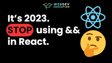 Should we stop using "&&" for conditional rendering in React? 🤔 (my reaction)
