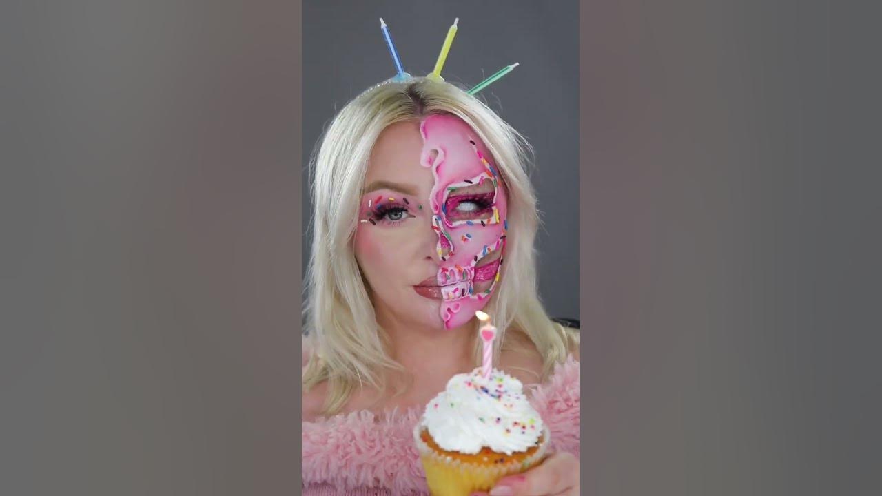 June birthday audio cake skull makeup inspo youtube