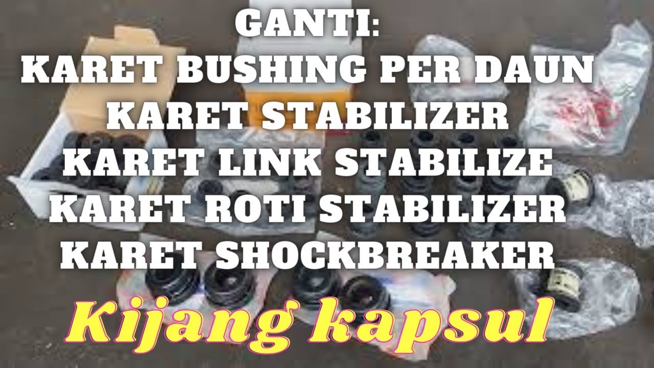 Cara Mengganti Karet-Karet Toyota Kijang