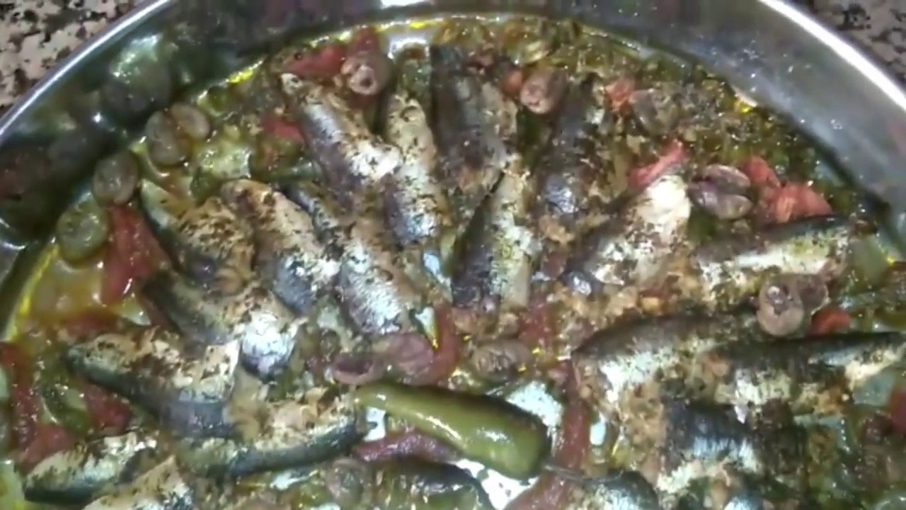 Sardine au four سردين فالفرن YouTube