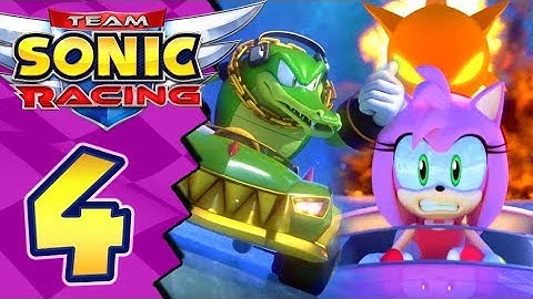 Team Sonic Racing Gameplay Walkthrough Part 4 (PS4, XB1, Switch) Full Chapter 4