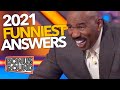 FUNNIEST, SHOCKING AND BEST ANSWERS EVER HEARD IN 2021 On Family Feud With Steve Harvey