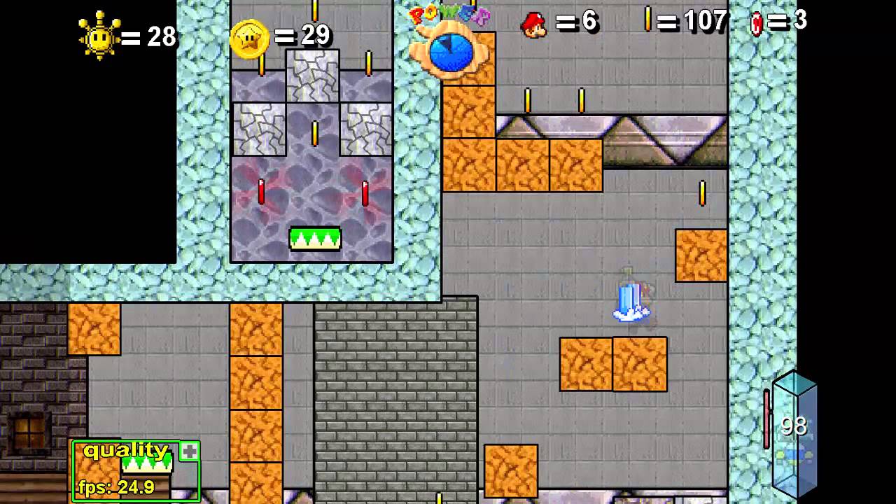 Super Mario 63 100% part 9 Wet-Dry World - YouTube