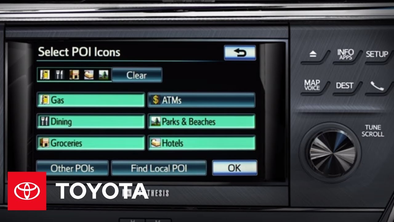 electric vehicles nz 2013 Avalon How-To: Premium HDD Navigation - Find Points of Interest - Gas Station | Toyota