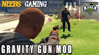 GTA 5 - Gravity Gun Mod - World Champion!