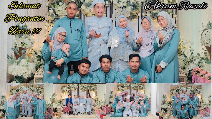 Selamat Pengantin Baru!! Along Nervous Sangat..