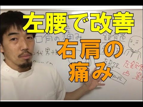 右肩の痛みが左腰で改善「整体知恵袋.com」