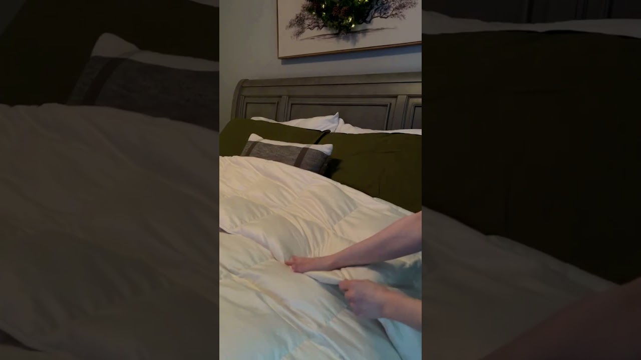 Time to Add Some Cozy Bedding | Organic Cotton Down Comforter 