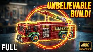 FULL! 10,000+ Magnet Balls vs. FIRE TRUCK! #MagnetArt #magnetballs #satisfying #asmr