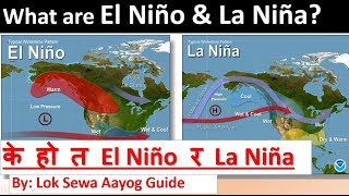 What are El Niño and La Niña? Complex Weather System in Nepal Geography - EL NINO, La NINA, El nino
