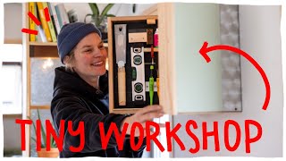 A Tiny Workshop for my Tiny House (Essential Tool Cabinet)