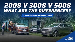 Peugeot 2008 v 3008 v 5008: What are the differences?