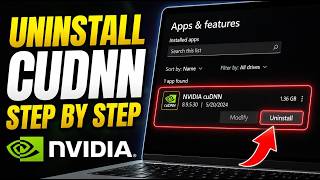 How to uninstall cuDNN from local installs - Step By Step