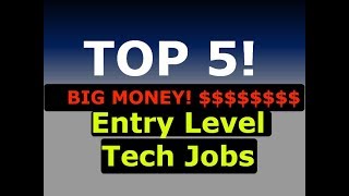 Tech Support Courses Top 5 Entry Level Tech Jobs That Pay A lot of Money