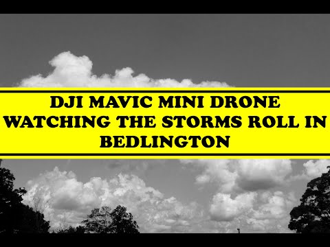 DJI Mavic Mini Watching The Storms Roll In Bedlington Northumberland
