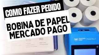 COMO COLOCAR BOBINAS DE PAPEL NA POINT DO MERCADO PAGO/como tirar fotos na máquina do mercado pago