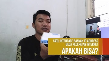 Satu Interface Banyak IP Address pada MikroTik