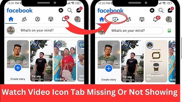 Fix Facebook Watch Video Icon Tab Missing Or Not Showing