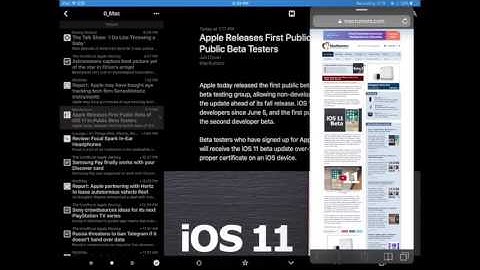 iOS 11 Public Beta 1 Stuck Dock During Setup Fix