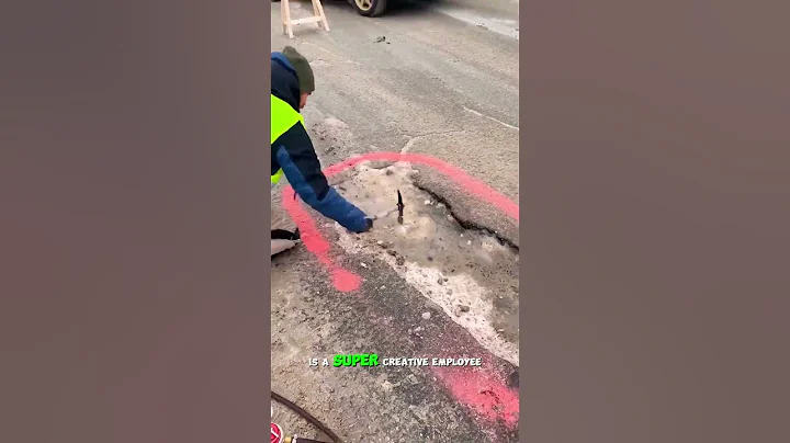 🕳Creative way to repair huge potholes after hurricane Milton⚒️