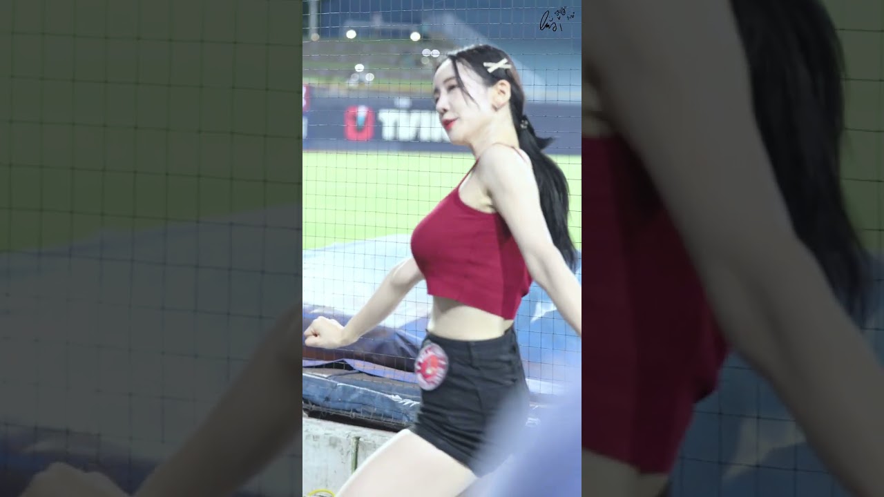 이엄지 치어리더 - aespa 'Armageddon' (SSG랜더스 240813)