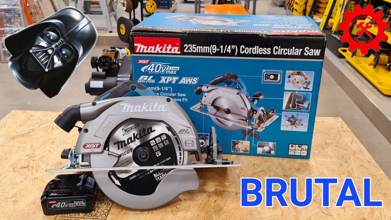 CONHEÇA AS NOVAS (SUPER) SERRAS WORM DRIVE MAKITA 40V YouTube