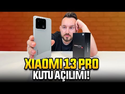 Xiaomi 13 Pro kutu açılımı! - Türkiye’de İlk! 🇹🇷