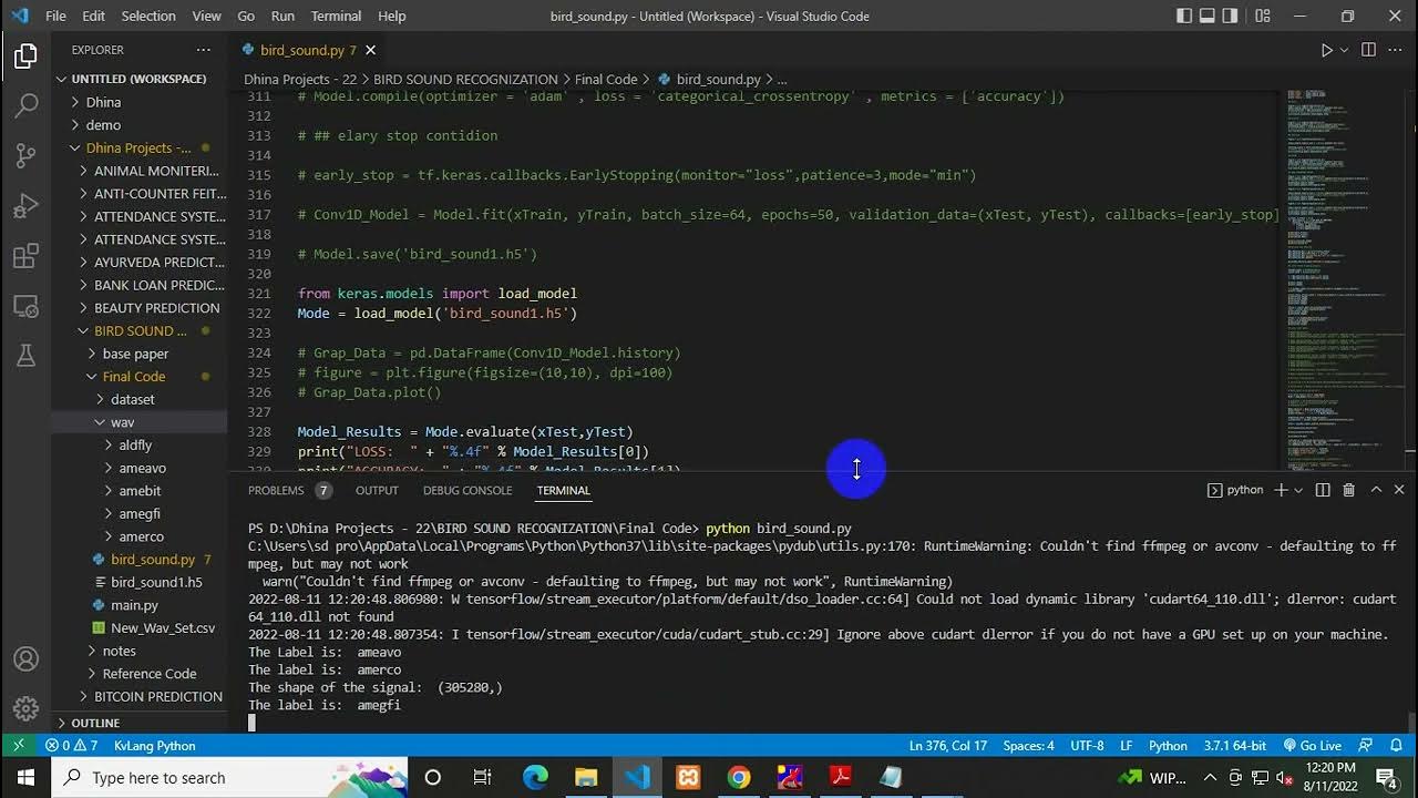 Bird Sound Recognition Using a Convolutional Neural Network||# ...