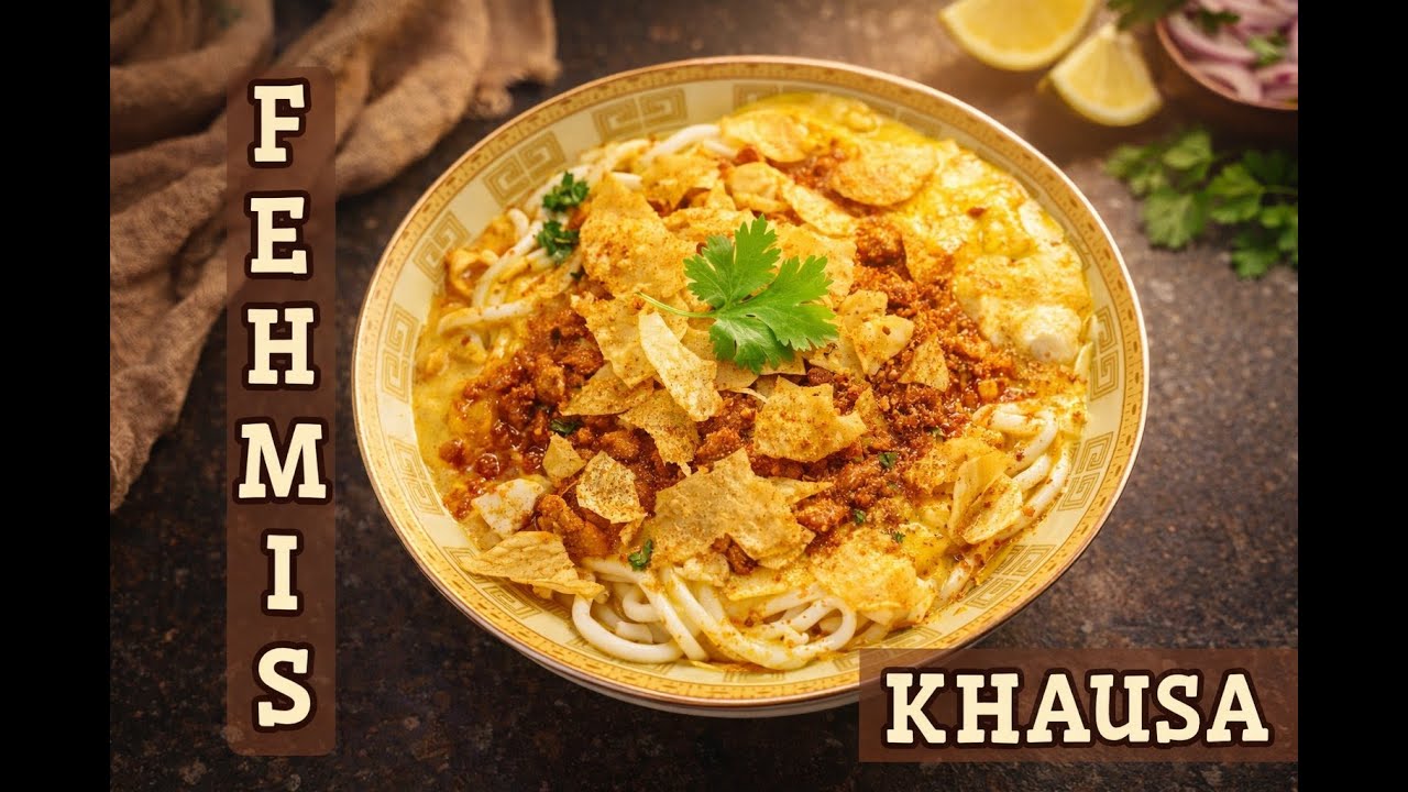 How to make khawsey recipe [ easy khausey recipe] - YouTube