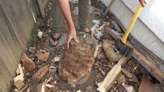 Axe 64Rc O1 Steel 15Dps Edge Test